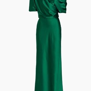 Amsale Pryce Satin Dress